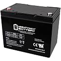 ML75-12INT -12 Volt 75 AH, Internal Thread (INT) Terminal, Rechargeable SLA AGM Battery