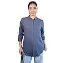 Mlada Hemline Solid Shirts for Women 