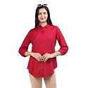 Mlada Hemline Solid Shirts for Women 