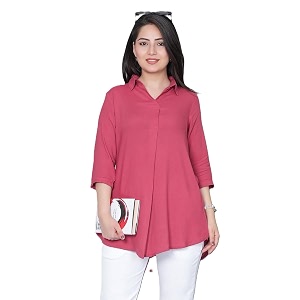 Mlada Rayon Flare Top for Women