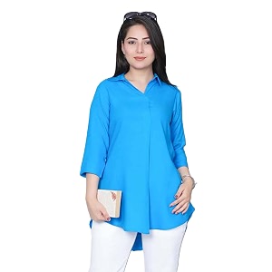 Mlada Rayon Flare Top for Women