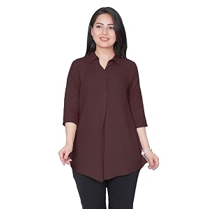 Mlada Rayon Flare Top for Women