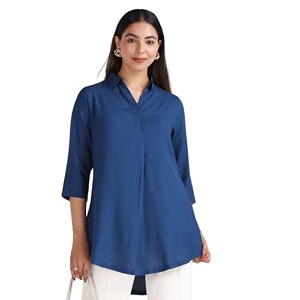 Mlada Rayon Flare Top for Women