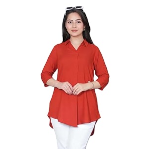 Mlada Rayon Flare Top for Women
