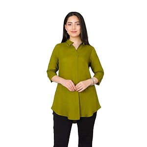 Mlada Rayon Flare Top for Women