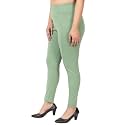 Mlada Slim Fit Jeggings with Elastic Waist Band for Women Office Work Formal Wear Trousers Stretch Cotton Knit High Waist Skinny Fit Jeggings Lycra Pants Travel Comfort Jeggings