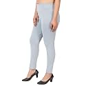 Mlada Slim Fit Jeggings with Elastic Waist Band for Women Office Work Formal Wear Trousers Stretch Cotton Knit High Waist Skinny Fit Jeggings Lycra Pants Travel Comfort Jeggings