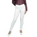 Mlada Slim Fit Jeggings with Elastic Waist Band for Women Office Work Formal Wear Trousers Stretch Cotton Knit High Waist Skinny Fit Jeggings Lycra Pants Travel Comfort Jeggings