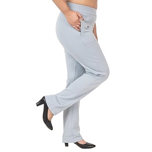 Mlada Straight Fit Cigarette Pencil Pants Elastic