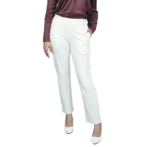 Mlada Straight Fit Cigarette Pencil Pants Elastic