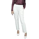 Mlada Straight Fit Cigarette Pencil Pants Elastic