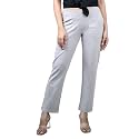 Mlada Straight Fit Cigarette Pencil Pants Elastic