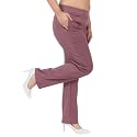 Mlada Straight Fit Cigarette Pencil Pants Elastic