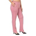 Mlada Straight Fit Cigarette Pencil Pants Elastic