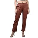 Mlada Straight Fit Cigarette Pencil Pants Elastic