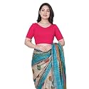 Mlada V-Neck Stretchable Saree Blouse Top for