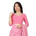 Mlada V-Neck Stretchable Saree Blouse Top for