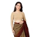 Mlada V-Neck Stretchable Saree Blouse Top for