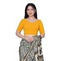 Mlada V-Neck Stretchable Saree Blouse Top for