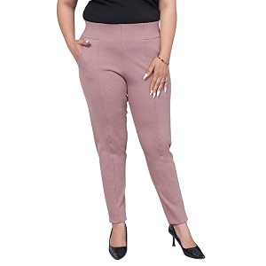 Mlada Womens Solid Cotton Lycra High Waist