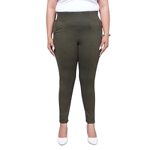 Mlada Womens Solid Cotton Lycra High Waist