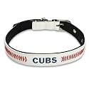 MLB Dog Collar Chicago Cubs New Signature PRO PVC-Leather Premium Pet Collars Extra Tough & Durable! Super Stylish! Size: Large Adjustable 20-29" Length x 1" Width