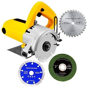 mld 1050w marble cutter machine 11000 rpm multipurpose 110mm capacity tile cutting professional stone cut tool with 3 pcs wheelsdiscs for cutting woodmetalbrickmarble