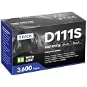 MLT-D111S Black Toner Cartridge 2-Pack High Yield Compatible for Samsung MLT-D111S 111S MLT111S D111S for Samsung Xpress M2020W M2070FW M2070W M2020 M2024W M2074FW M2070F M2022 M2026 M2070 Printer Ink