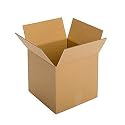 MM WILL CARE Corrugated Square Box Packaging Material, 5 * 5 * 5 Inch-Pack of 50 Boxes.