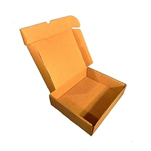 mm will care - we will care your products flat - self locking corrugated sturdy shipping boxes brown 10x8x125 inch pack of 100