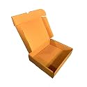 MM WILL CARE - WE WILL CARE YOUR PRODUCTS Flat - Self Locking Corrugated Sturdy Shipping Boxes Brown (10X8X1.25 Inch, Pack Of 25)