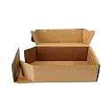 MM WILL CARE - WE WILL CARE YOUR PRODUCTS Flat - Self Locking Corrugated Sturdy Shipping Boxes Brown (8X5X2 Inch, Pack Of 25)
