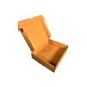 MM WILL CARE - WE WILL CARE YOUR PRODUCTS Flat Mailer Auto/Self Locking Corrugated Sturdy Shipping Boxes Brown (7X6X1.75 Inch, Pack Of 25)