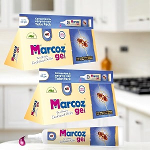 mmr making marvelous marcoz gel cockroach killer 20 gm tube pack easy-to-use pack of 2