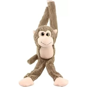hanging monkey brown plush with velcro 23 cm - 23 cm brown toys for kids toys pillow baby products kids toys toys for girls teddy bear baby toys new born baby products all toys for boys toy soft toys soft toys for girls toys for 1 year old gifts teddy bear