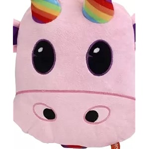 emoji cow with horns face plush - 30 cm purple toys for kids toys pillow baby products kids toys toys for girls teddy bear baby toys new born baby products all toys for boys toy soft toys soft toys for girls toys for 1 year old gifts teddy bear