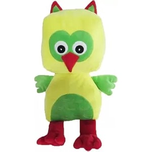 standing parrot plush - green - 32 cm greentoys for kids toys pillow baby products kids toys toys for girls teddy bear baby toys new born baby products all toys for boys toy soft toys soft toys for girls toys for 1 year old gifts teddy bear