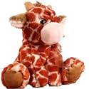 Sitting Giraffe Plush with Side Bow - 23 cm (Multicolor) toys for kids toys kids toys teddy bear baby toys toys for girls toys for boys toy soft toys soft toys for girls birthday gift for girls toys for 1 year old gift for gi