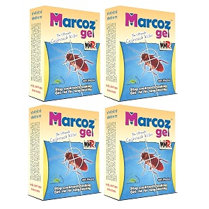 mmr making marvelous marcoz gel ultimate cockroach killer gel for home kitchen safe odourless fast and convenient powerfull 20g pack of 4