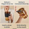 MMTSWorld GST-BR-400ML Glass Coffee Mug