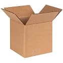 MMWILLCARE 3 Ply Corrugated Golden Box/Shipping Boxes/Packaging Boxes (5 X 4.5 X 3.5 Inch; Brown) - (Pack of 50, Brown)