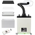 MN02 200W Laser Fume Extractor with LED Remote Filter Alert