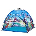Mnagant Kids Tent, Ocean Theme Large Playhouse Tent for Boys and Girls, Indoor Outdoor Play Tent with 61" x 61" x 45" Space, Underwater Sea Animal Adventure, Birthday Gift for Kids Ages 3-12