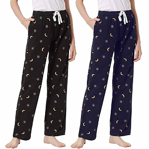 MNOP Womens Premium Cotton Pyjama Pant With