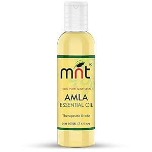 mnt amla essential oil 100ml 100 pure natural amp therapeutic grade aromatherapy for hair care and skin care