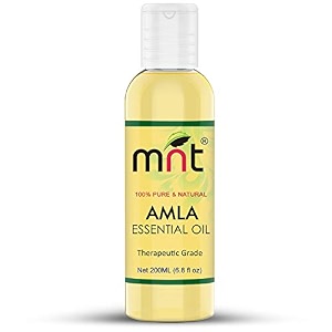 mnt amla essential oil 200ml 100 pure natural amp therapeutic grade aromatherapy for hair care and skin care