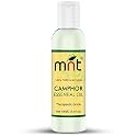 MNT Camphor Essential Oil (100ml) 100% Pure Natural For Relieves Skin Itching And Irritation, Soothes Burns &amp; Rashes, Cures Acne, Strengthens Hair Roots, Boosts Hair Growth, Fights Hair Loss