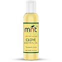 MNT Clove Essential Oil - 100% Pure &amp; Natural Therapeutic Grade Oil for Toothache, Hair and Skin (100ML)