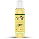 MNT Clove Essential Oil - 100% Pure &amp; Natural Therapeutic Grade Oil for Toothache, Hair and Skin (200ML)