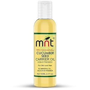 mnt cucumber seed carrier oil 100ml 100 pure natural amp undiluted for skin care amp hair treatment